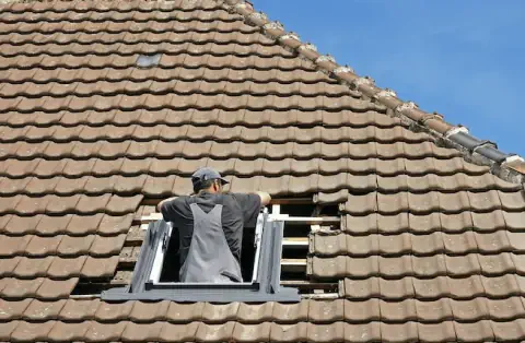 Pose de velux - Bambecque